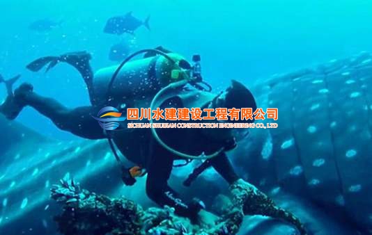 潛水員水下作業(yè) 潛水員水下作業(yè)